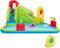 DREAMADE Hüpfburg mit Wasserrutsche, Hüpfburg XXL mit Wasserkanonen & Kletterwand & Basketballkorb, 400X335X230cm Bouncy Castle Outdoor & Indoor für Kinder 3-10 Jahre (mit Gebläse)