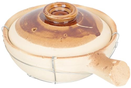 ABOOFAN Pentole Da Cucina in Argilla Coperchio Per Pentola Da Stufato in Ceramica Per Cucina Cinese Pentola Da Cucina Casalinga in Argilla Per Uso Nei Ristoranti