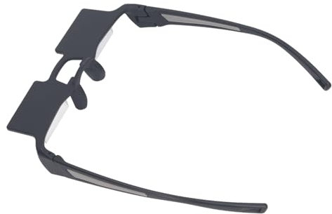VBESTLIFE Lazy Glasses, Horizontale High-Definition-Brille, Prisma-Periskop, Liegebrille, 90-Grad-Brille, Nackenentspanner Zum Lesen und Fernsehen Im Bett