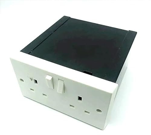 Cabinet Safes Double Plug Socket Security Secret Hidden Stash Culvert Diversion Product Equipped Screws And A Small Key Gun Safes