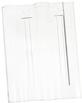 BAZEITFLOW Tageslichtpaneel Dachziegel Hofdachziegel Dacheindeckung Landschaftsbauziegel Terrassendeck Dachdekoration Überdachung Dachterrassenziegel Terrassendeckfliesen Transparentes Acryl