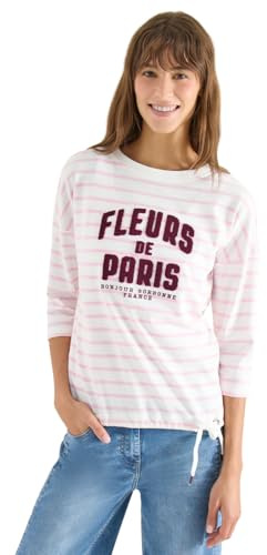 Damen 3/4-Arm Shirt mit Wording Artwork