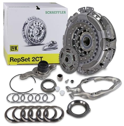 LuK Clutch Kit | Compatible with: Audi A1, A1 Sportback, A3, A3, A3 Cabriolet, A3 Saloon, A3 Sportback, A3 Sportback, Q2, Seat Altea