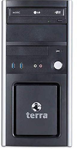Terra Wortmann Ag 5000 3,6 GHz 8. Generation Intel Core I3 I3-8100 Schwarz Mini Tower PC - Desktop-PC
