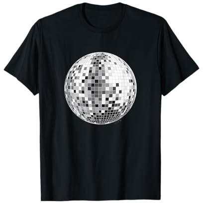 Disco Love T-Shirt, Cool Mirror Ball Tee Shirt T-Shirt
