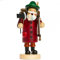 Sikora RM-A Räuchermännchen aus Holz 3 Größen Verschiedene Motive, Farbe/Modell:A03 rot - Holzfäller, Höhe in cm:Höhe ca. 36 cm