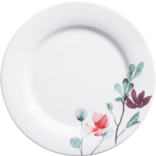 KAHLA Pronto Heyday Speiseteller 26 cm | Essteller mit Blumedekor aus Porzellan