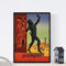 Nacnic Vintage Poster Weinleseplakat von Frankreich und Italien. Treffen Sie Pompeji. A4-Format