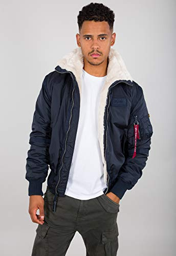 Alpha Industries B15-3 TT Bomber Jacket for Men Rep.Blue