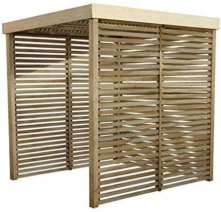 Forest Garden Modular Pergola with 3 Side Panel Pack