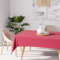 Soleil d'ocre Nappe, Rose, 140 x 300 cm