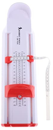 Unisex Fußmessgerät für Erwachsene, Rot