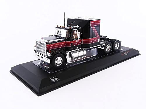 Ixo GMC General Zugmaschine 1980 schwarz Dekor Modellauto 1:43 Models