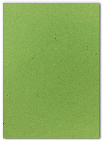 50 Blatt DIN A5 Papier - Naturpapier Hellgrün - 120gr - 14,8 x 21cm - Bastelbogen Tonpapier Bastelpapier Briefbogen - FarbenFroh by GUSTAV NEUSER