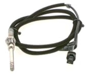 BOSCH Sensor, Abgastemperatur 0986259096 | Kompatibel mit: MERCEDES-BENZ SPRINTER 3,5-t Bus, SPRINTER 3,5-t Kasten, SPRINTER 3,5-t Pritsche/Fahrgestell