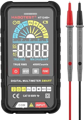 Habotest HT124B+ Digitales Universal-Multimeter