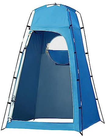 Pop Up Toilettenzelt Umkleidezelt | Camping Duschzelt Sichtschutz Outdoorzelt | Umkleidekabine Stehzelt WC Zelt Mobile Für Outdoor, Camping, Angeln, Strand, Dusche, Toilette