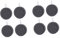 Yardwe 8 Pcs Bubble Stone Aquarium Equipment Bubble Tray Oxygen Pump Fish Tank Log Cat Food Scoop Airstone Puppy Milk Feeder Bubble Bubble Tray Oxygen Stone for Fish Tank Air Stone Small