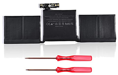 SLODA A2171 A1713 Batería para MacBook Pro 13 A1708 (finales de 2016 mediados de 2017) A2159 A2289 A2338 (2019 2020 2022) Reemplazo de la batería del portátil [Li-Polymer 11.41V 5100mAh]
