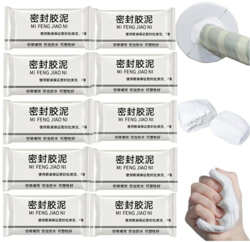 Waterproof Sealant Mastic, 2024 New Type Waterproof Sealant Mastic, Waterproof Sealant Mastic Putty, Super Diamond Mud Seal, Waterproof Repair Sealing Clay (10pcs)