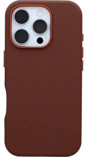 OtterBox iPhone 16 Pro Symmetry Series Cactus Leather for MagSafe - Rich Adobe Brown