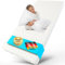 ALAVYA HOME® Babymatratze 70x140 mit waschbarem Baumwolle Bezug I ÖkoTex Zertifiziert Nachhaltig auf Schadstoffe geprüft Kaltschaum Matratze 70x140 für Babybett mit 12cm hoch I Made in EU