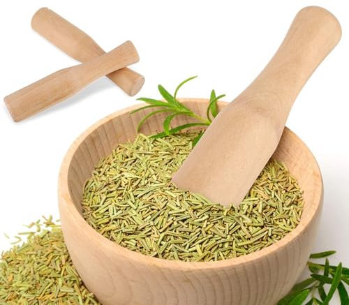 2 Piezas de Madera le Food le Inding Rod para Natillas Bebidas y Cócteles Barra Herramienta Comparación con el Interior Eléctrico Nuestro le en le Only Brujería Mortero y le