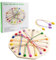 Sechseckiges Knobelspiel - Logiktrainer für Kinder Erwachsene, Entspannendes Geschicklichkeitsspiel mit Herausforderungen, Tragbares Reisespiel, Familienfreundli