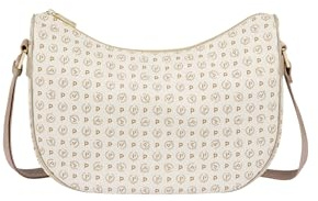 Pollini Donna Borsa A Tracolla TE8536PP0MQ1 Pvc Avorio Taglia Unica