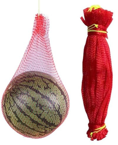Hammock - Reti di anguria da 100 pezzi | Trellis di anguria in polipropilene ad alta densità | Supporto per l'anguria Culona per anguria, melone melata e cetrioli