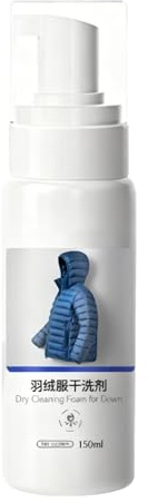 DAWCBVJQ Daunenjacken Reiniger - 150ml Trockenwasch-Reiniger Spray - Entferner Für Ölflecken | Für Jacken Mäntel Stoffe Teppiche Sofas Polster Haushalt Reise Winter
