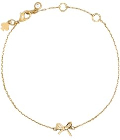 kate spade new york Girlie Pearlie Mini Bow Bracelet