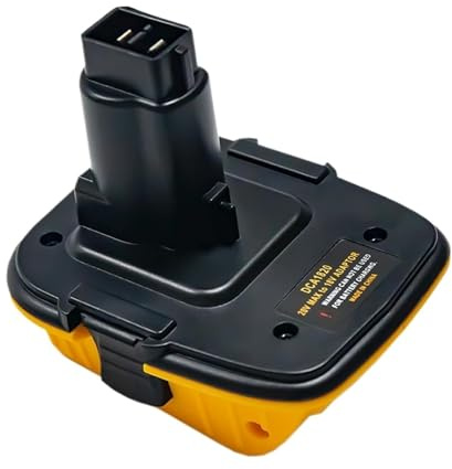 DCA1820 20V Battery Adapter，Compatible for Dewalt，18V Tools Convert，Compatible for Dewalt，20V Lithium Battery DC9096 DE9098 DE9096 for Drills