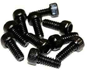Reverse Escape Pedal Pin Set 16 Stück für EIN Pedal (Schwarz)