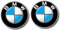 Original BMW Plakette geprägt mit Klebefolie D=70MM 3er 5er 6er 7er 8er X5 Z1 Z3 Z4 (2)