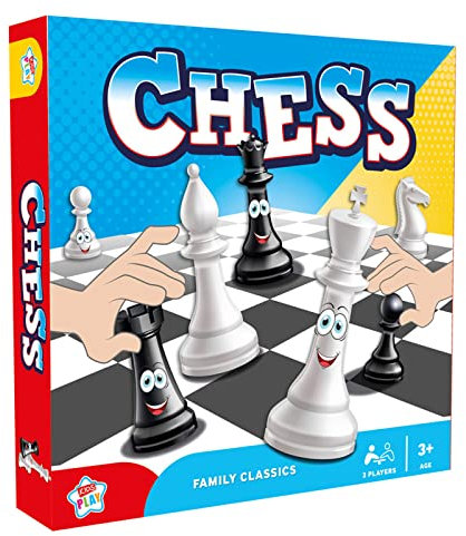 Kids Play Chess Family Classics Board Games 2 Players First Chess Set Learn 3+