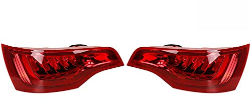CarWorld Rücklicht Für Audi Q7 2010-2016, 4L0945093F 4L0945094F Hinten Links Rechts, LED, Rot, Kunststoff, Auto, Rückleuchten