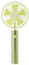 Remember Handventilator Flow Lime mit USB - Aluminiumgriff mit 3 Geschwindigkeitsstufen