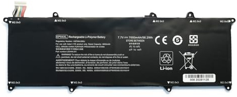EP04XL EP04056XL HSTNN-DB9J HSTNN-IB8Y L52448-1C1 L52448-241 Laptop Akku | Ersatz für HP Elite Dragonfly G1 2019 Elite Dragonfly G2 2020 Series L52581-005 (7.7V 56.2Wh)