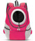 ALLSOPETS Rucksack für Hunde Tragbare Motorrad Haustierträger Rucksäcke für Kleine Hunde Katzen Verstellbare Haustiertaschen Hundetrage Rucksack für Fahrrad Wandern Camping (Rosarot, M)
