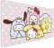 Kawaii Girly Cute Gaming Mouse Pad, Lungo Esteso XXL Mousepad, Extra Large Scrivania Pad Tastiera Tappetino per Lavoro Gioco Ufficio Casa, 80 x 40 cm