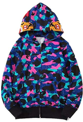 CUOREZ Sweat à capuche avec impression de bouche, Thirty-Four, XL
