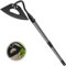 Zappa da Giardino, 215cm Zappa Cava Portatile Weed Hoe Sarchiatrice Manuale con Lama Robusta per Scavare, Diserbo e Zappatura, Zappa da Giardino Resistente