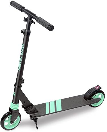 Sawyer Bikes - Patinete Ajustable y Plegable - Niños 6 a 12 Años (Mint)