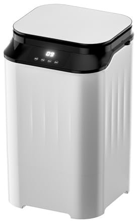 SKUBIS Lavadora de Zapatos, pequeña semiautomática para Uso en dormitorios domésticos, Lavado y extracción Integrados para Zapatos y lavandería.