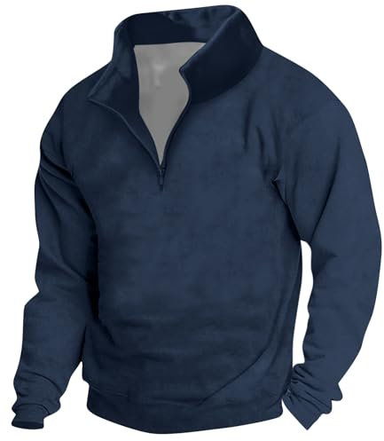 KONG JIMFAN Pullover Herren Mit Kapuze Sweatshirts Männer Frauen Color Blocking Hoodies Mens Vintage Druck Oversized Kapuzenpullover Sweatshirt Herren Hoodie Pullover Pullover(Blau,5XL)