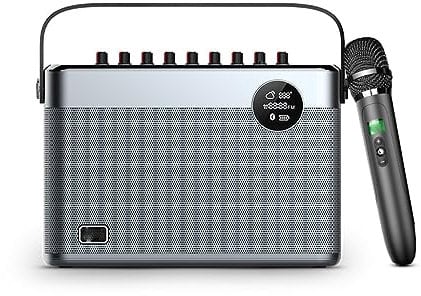 ZHCHAO Speaker Handheld Microphone Echo Bass Treble Subwoofer Sound Power Amplifier Voice Changer