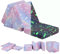 AIYAPLAY Spielsofa für Kinder, Kindersofa Schlafsofa im Dunkeln Leuchtend, Fancy Spielsofa Kindercouch Mini Couch für Kuschelecke, Kinderzimmer, Spielzimmer, Schlafzimmer, Rosa