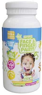 Natural Face & Finger Paint - 250 ml - Weiß