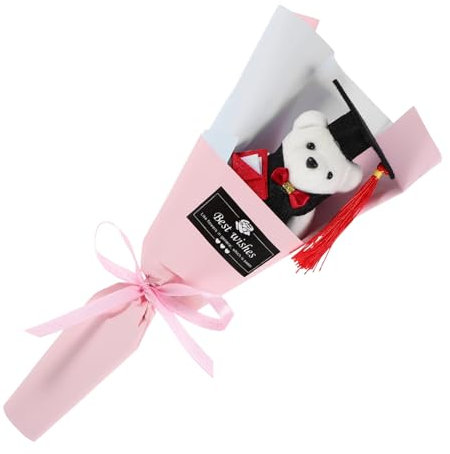 Garneck Bouquet de Graduation bâtiment Jante Enfants Gadget simulé pour diplôme Graduation Decoration décoration Maison de Bouquet de diplômés Bouquet présent Papier